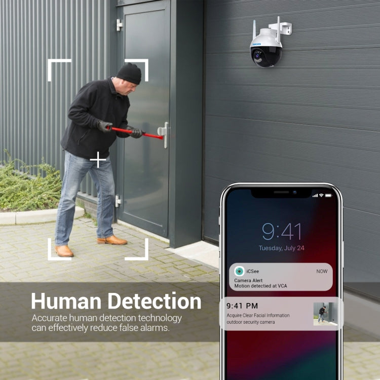 ESCAM QF300 3MP Smart WiFi IP Camera Support AI Humanoid Detection/Auto Tracking/Cloud Storage/Two-way Voice Night Vision, US Plug, UK Plug, AU Plug, EU Plug ESCAM QF300 3MP Smart WiFi IP Camera Support AI Humanoid Detection/Auto Tracking/Cloud Storage/Two-way Voice Night Vision, US Plug, UK Plug, AU Plug, EU Plug